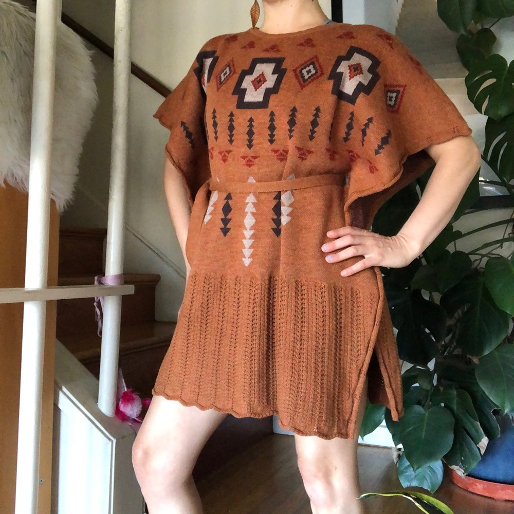 Pendleton Ashcreek Wool Knit Poncho XS/S - Picture 12 of 15